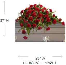 Adoration Casket Spray