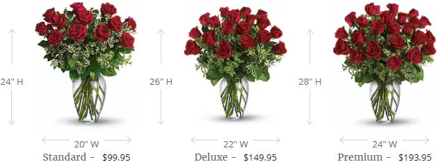 Always on My Mind - Long Stemmed Red Roses