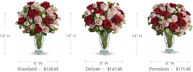 Cupid's Creation with Red Roses by Teleflora