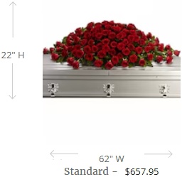 Greatest Love Casket Spray