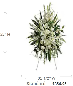 Heartfelt Sympathy Spray