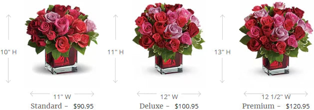 Madly in Love Bouquet with Red Roses by Teleflora