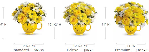 Teleflora's Be Happy® Bouquet with Roses