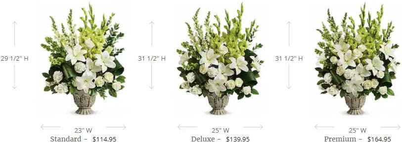 Teleflora's Clouds Of Heaven Bouquet