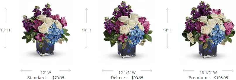 Teleflora's Portrait In Purple Bouquet