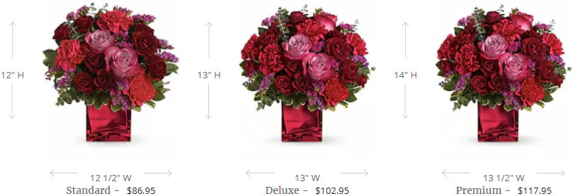 Teleflora's Ruby Rapture Bouquet